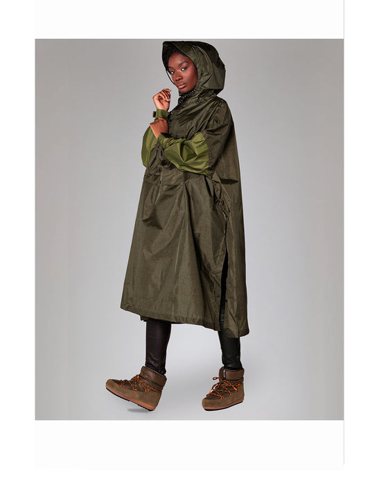 HERRINGBONE - RAIN PONCHO