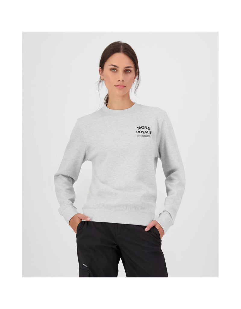 Mons Royale WOMEN'S INVERSION MERINO CREW