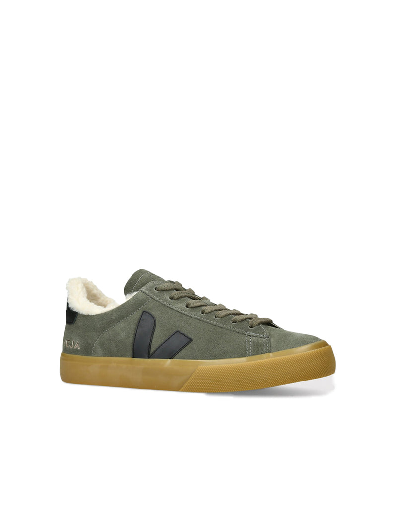 Veja CAMPO WINTER SUEDE MUD BLACK NATURAL (2)