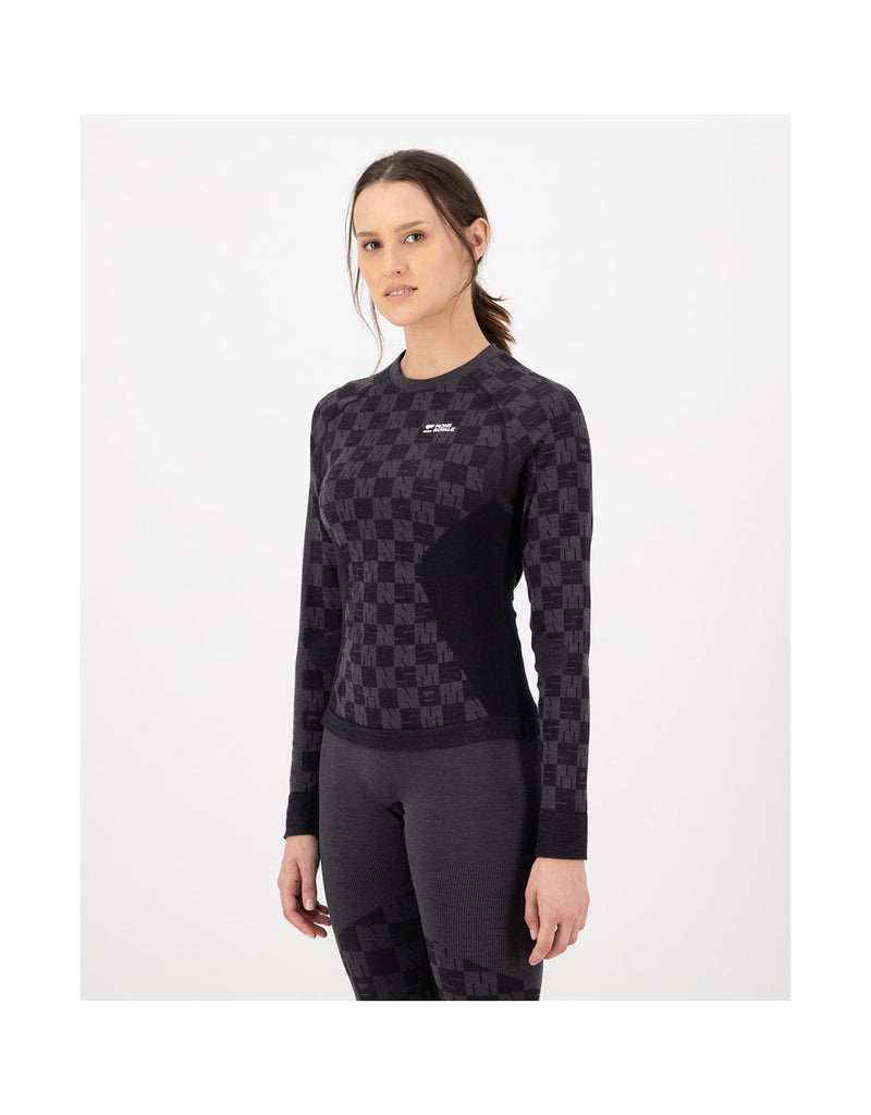 Mons Royale WOMEN'S ASCENDER MERINO BASE LAYER LONG SLEEVE