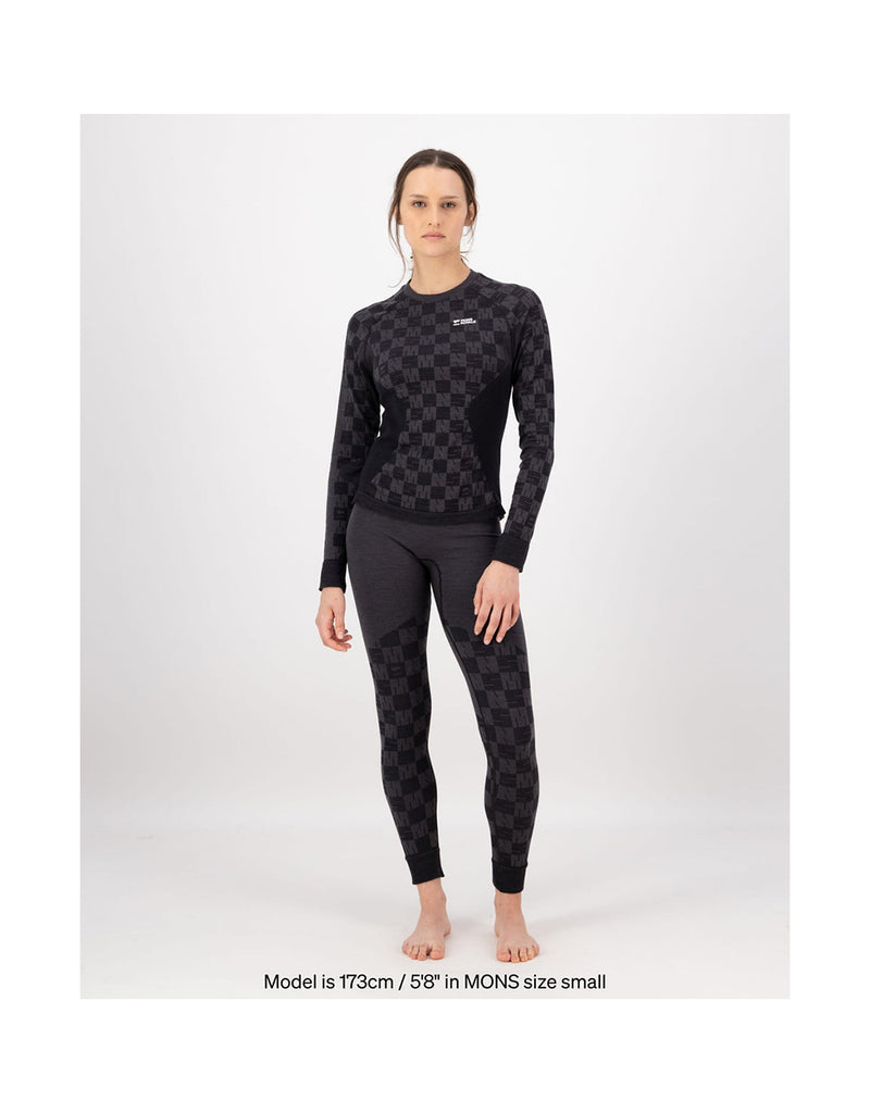 Mons Royale WOMEN'S ASCENDER MERINO BASE LAYER LONG SLEEVE (3)
