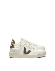 Veja V-90 B-MESH WHITE KAKI