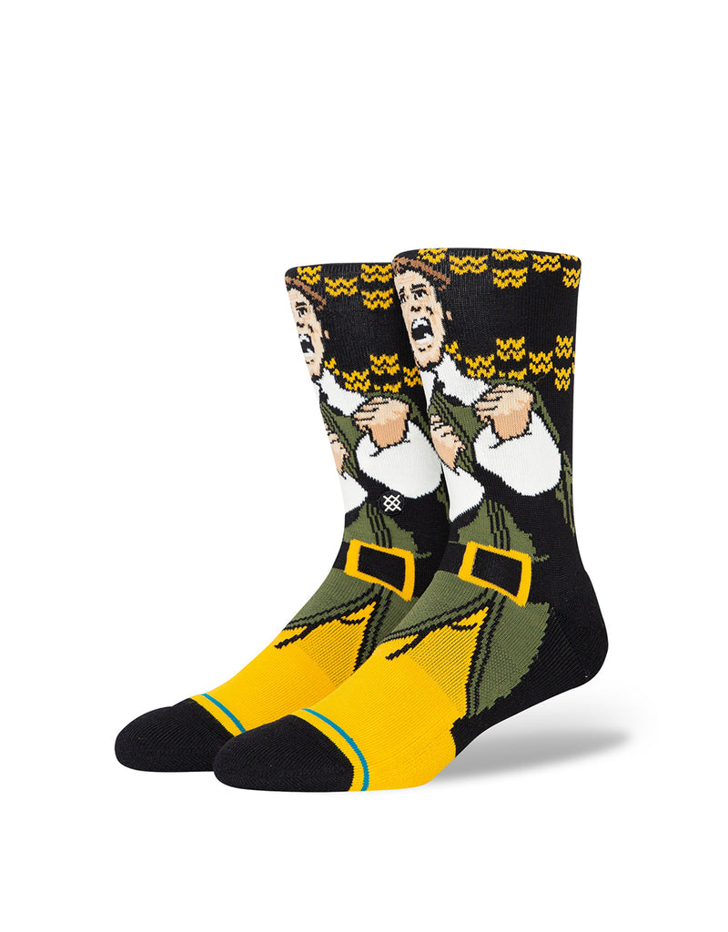 Stance ELF X STANCE SMILING'S MY FAVORITE CREW SOCKS