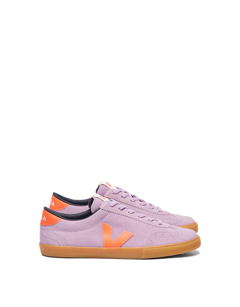 Veja VOLLEY SUEDE ORCHID FURY NATURAL