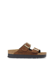 Birkenstock ARIZONA FLEX PLATFORM - NUBUCK LEATHER