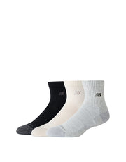 New Balance ACTIVE PREMIUM QUARTER SOCKS 3 PACK