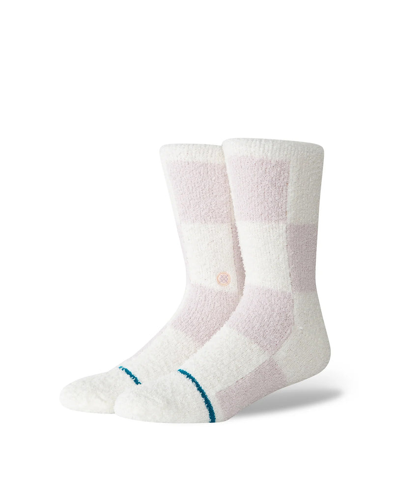 WOMENS DAISIES COZY CREW SOCKS
