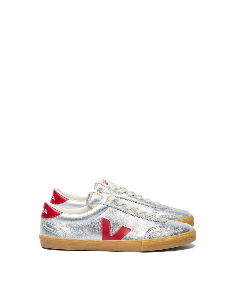 Veja VOLLEY LEATHER SILVER PEPPER