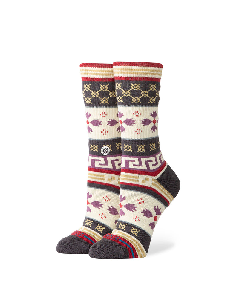 WOMENS DAISIES COZY CREW SOCKS
