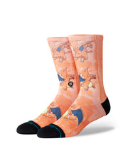 Stance POKÉMON X STANCE CHARIZARD CREW SOCKS