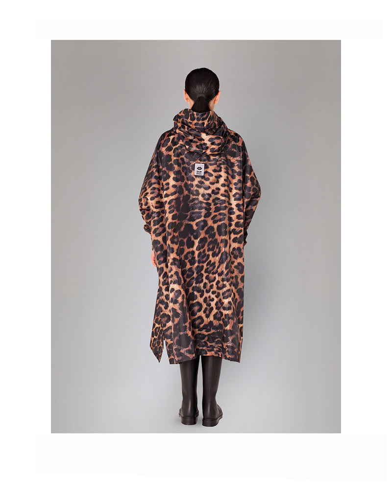 Rainkiss DARK LEOPARD - RAIN PONCHO (2)
