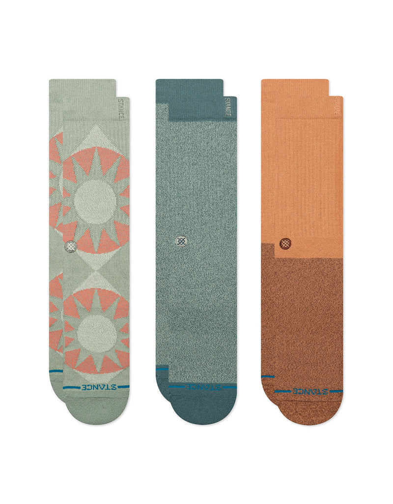 WOMENS DAISIES COZY CREW SOCKS