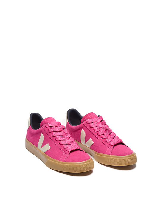 CAMPO BOLD SUEDE PINK PIERRE NATURAL