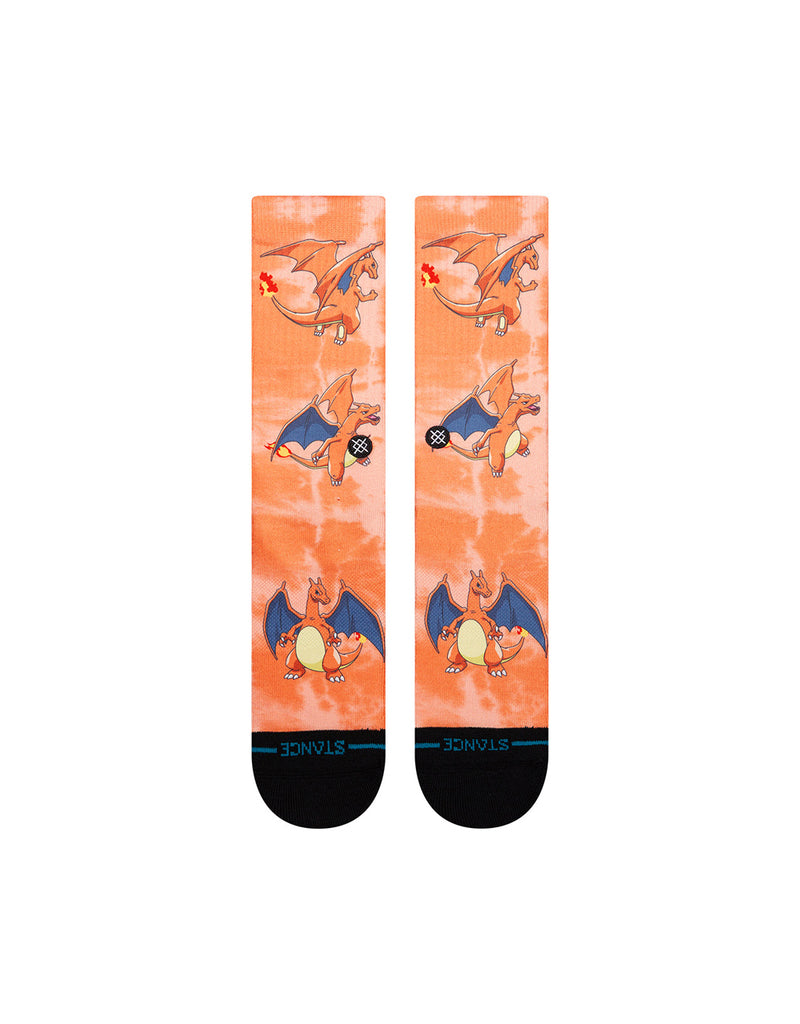 Stance POKÉMON X STANCE CHARIZARD CREW SOCKS (2)