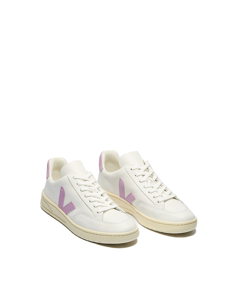 Veja V-12 LEATHER WHITE ORCHID (2)