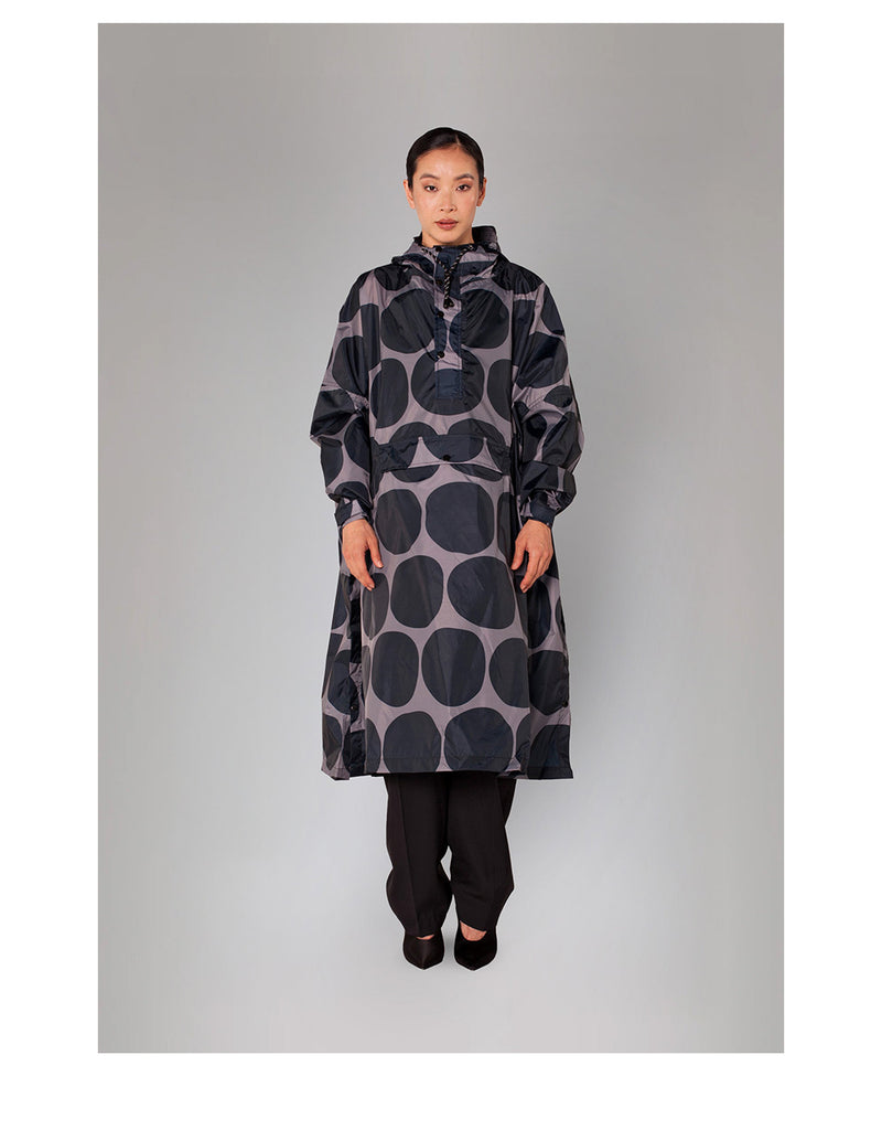 BLACK POLKA - RAIN PONCHO