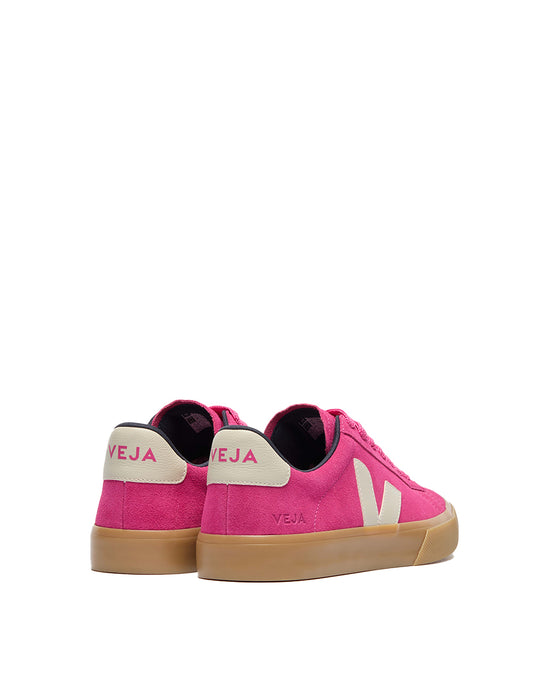 CAMPO BOLD SUEDE PINK PIERRE NATURAL