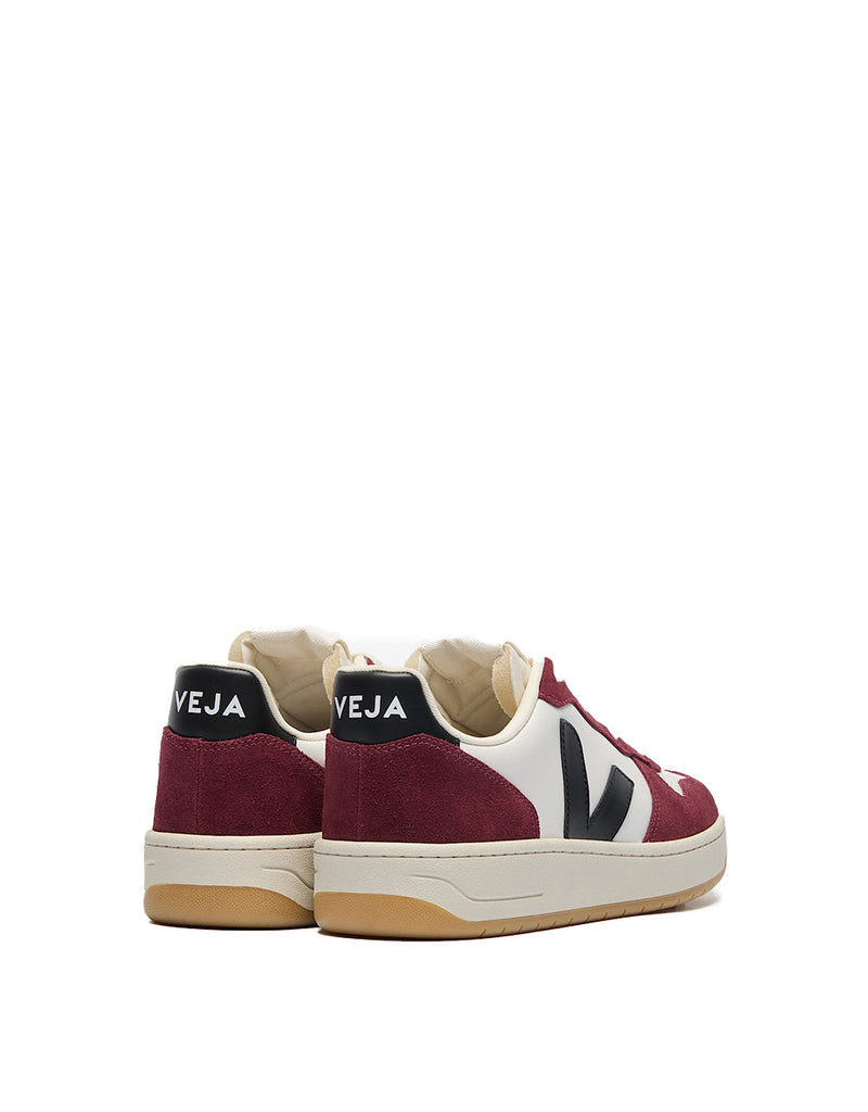 Veja V-10 LEATHER WHITE BLACK AMARANTE (3)