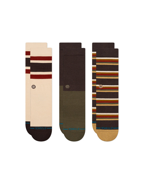 MILL HOUSE CREW SOCKS 3 PACK
