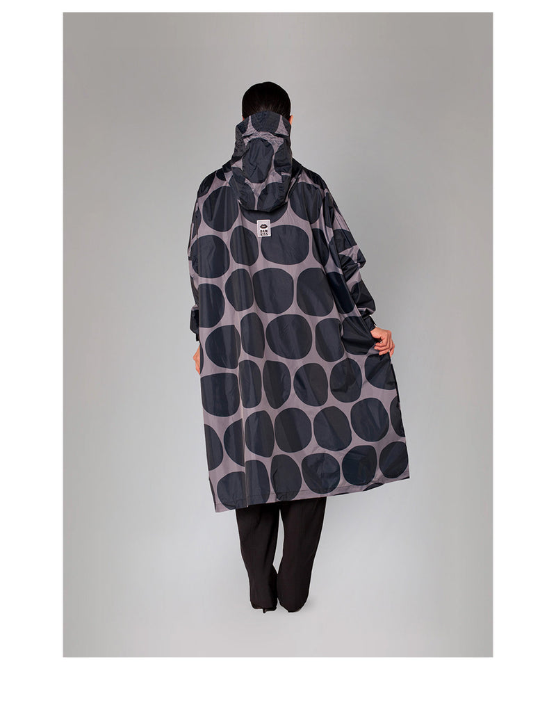 BLACK POLKA - RAIN PONCHO