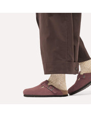 Birkenstock BOSTON - SOFT FOOTBED - SUEDE LEATHER (26)