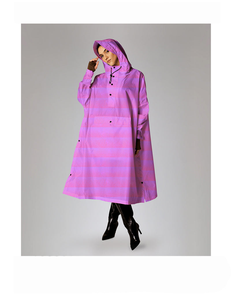 Rainkiss SEEING STRIPES - RAIN PONCHO (2)
