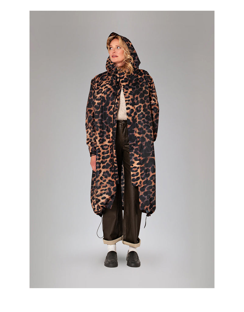 DARK LEOPARD - RAIN COAT
