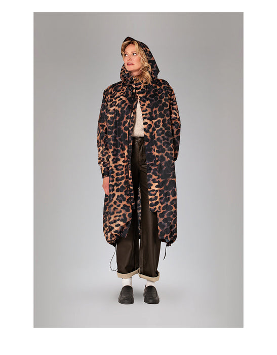 DARK LEOPARD - RAIN COAT