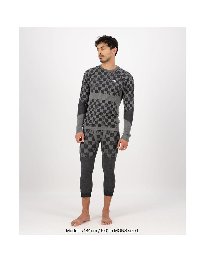 Mons Royale MEN'S ASCENDER MERINO BASE LAYER 3/4 LEGGING (4)