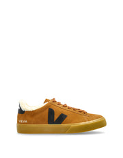 Veja CAMPO WINTER SUEDE CAMEL BLACK NATURAL