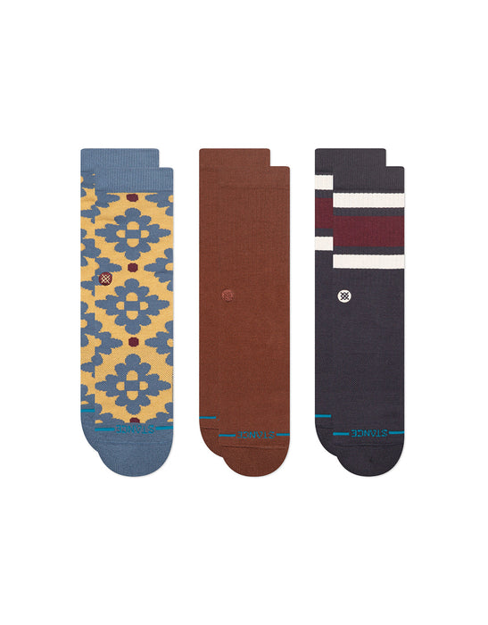 CERAMIC CREW SOCKS 3 PACK
