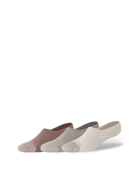 ACTIVE INVISIBLE NO SHOW SOCKS 3 PACK