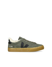 Veja CAMPO WINTER SUEDE MUD BLACK NATURAL