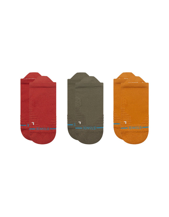 SOLID MID TAB SOCKS 3 PACK