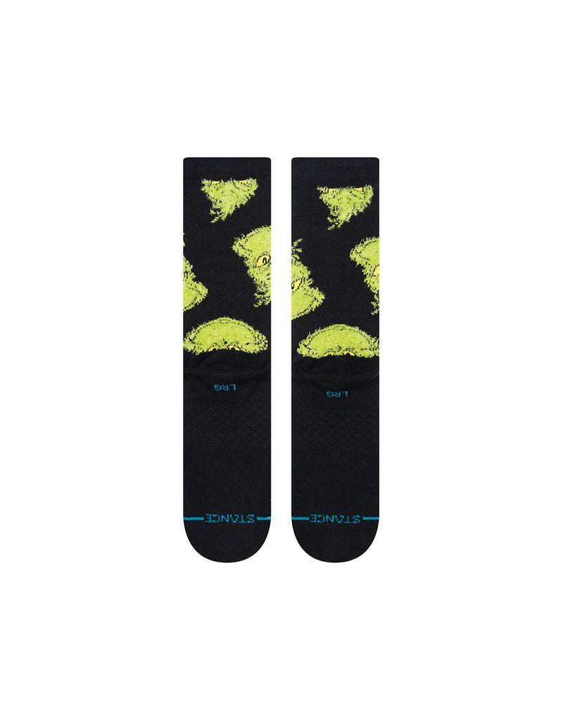 Stance THE GRINCH X STANCE MEAN ONE CREW SOCKS (3)