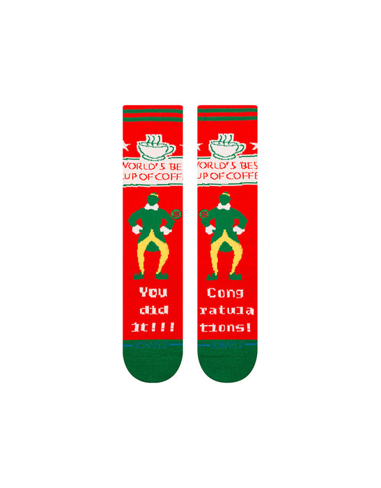 ELF X STANCE WORLDS BEST CREW SOCKS