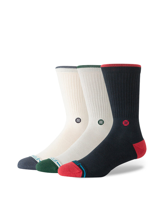 CABIN DAYS CREW SOCKS 3 PACK