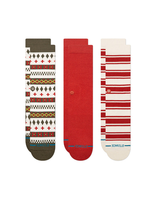 CABIN DAYS CREW SOCKS 3 PACK
