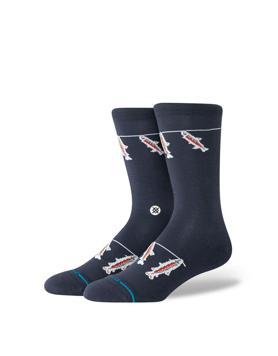 GONE FISHIN CREW SOCKS
