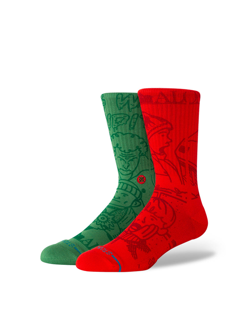 Stance HOME ALONE X STANCE HOME ALONE CREW SOCKS