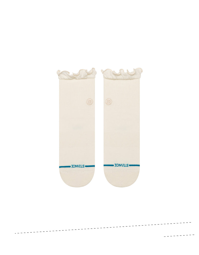 Stance WOMENS RUFFLE ICON QUARTER SOCKS (3)