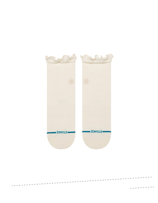 Stance WOMENS RUFFLE ICON QUARTER SOCKS (3)