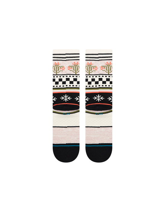 WOMENS WINTER BLOOM CREW SOCKS