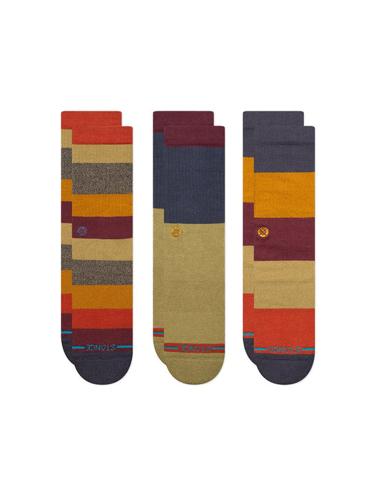 CABIN FEVER CREW SOCKS 3 PACK