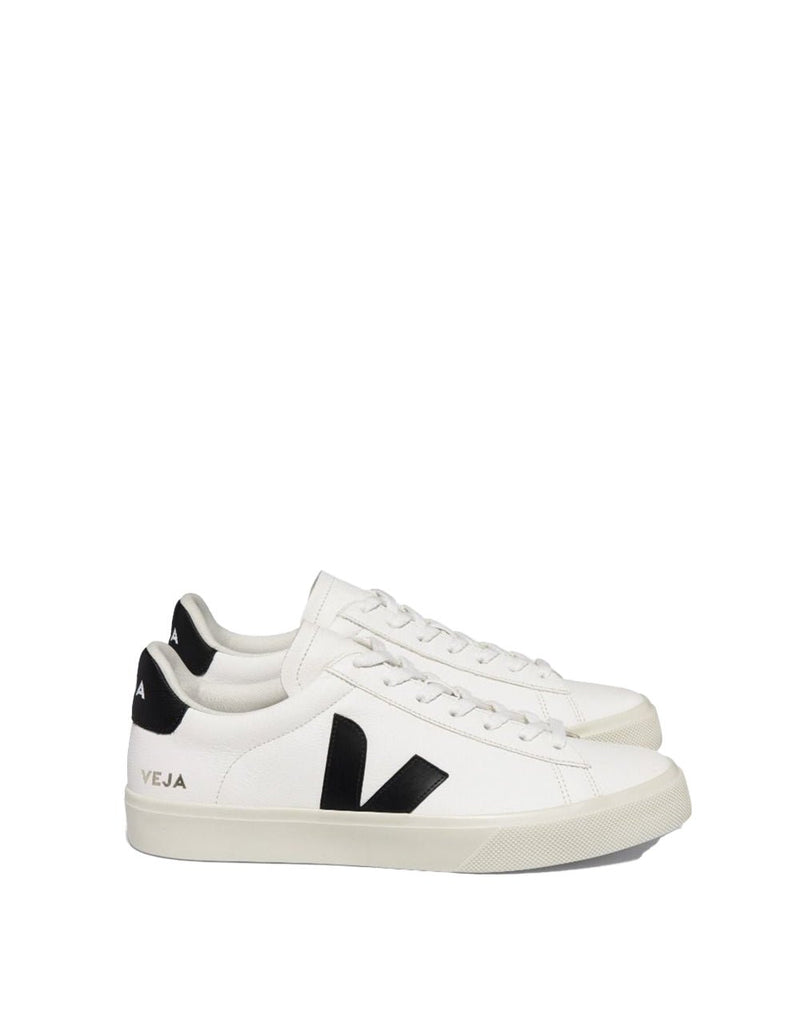 Veja CAMPO CHFREE LEATHER WHITE_BLACK
