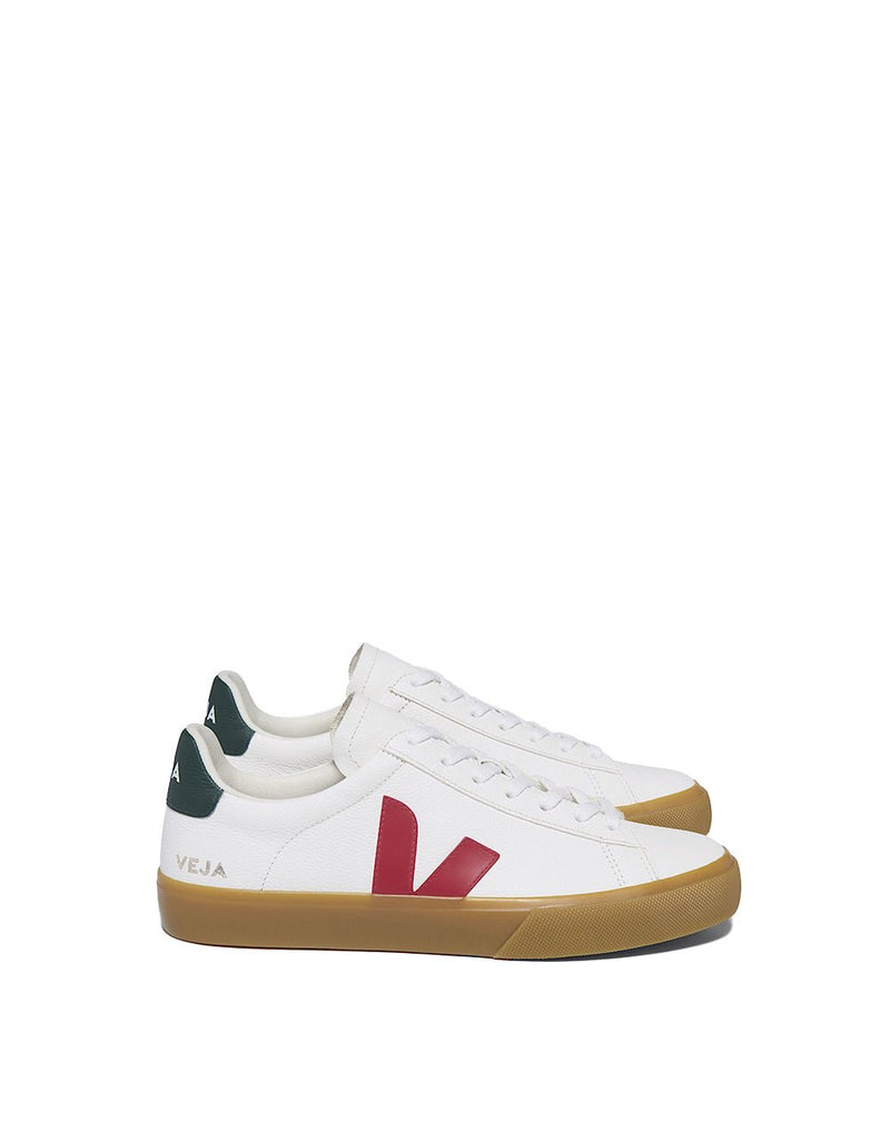 Veja CAMPO LEATHER WHITE PEKIN POKER NATURAL