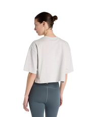 New Balance ATHLETICS PREMIUM CHEST LOGO CROPPED T-SHIRT - WT51908AHH (2)