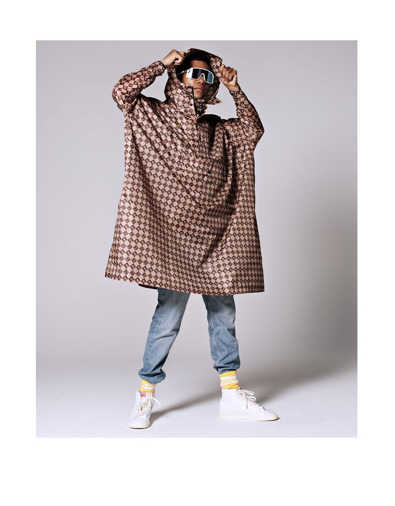 Rainkiss DAMIER - RAIN PONCHO (2)
