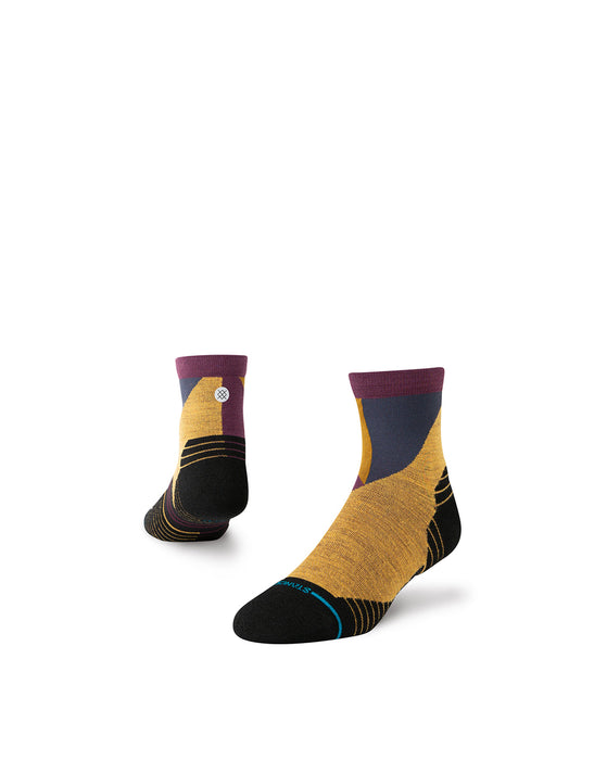 VERTICAL WOOL QUARTER SOCKS