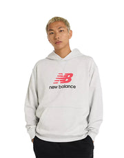 New Balance ATHLETICS FRENCH TERRY LOGO HOODIE - MT51512AHH